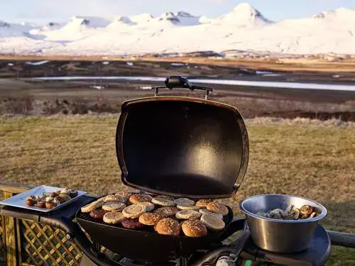 cooking on a charcoal grill